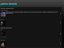 Tablet Screenshot of patricealmeida.blogspot.com