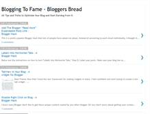 Tablet Screenshot of bloggingforbread.blogspot.com