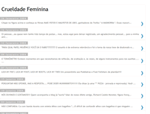 Tablet Screenshot of crueldadefeminina.blogspot.com