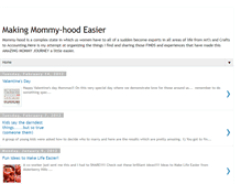 Tablet Screenshot of makingmommy-hoodeasier.blogspot.com