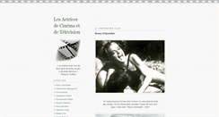 Desktop Screenshot of actrices.blogspot.com