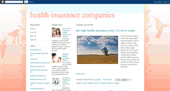 Desktop Screenshot of health-insurance-companies-news.blogspot.com