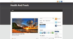 Desktop Screenshot of myhealthfresh.blogspot.com