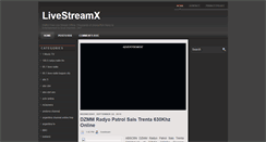 Desktop Screenshot of livestreamx.blogspot.com