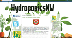 Desktop Screenshot of hydroponicsnw.blogspot.com