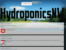 Tablet Screenshot of hydroponicsnw.blogspot.com