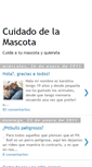 Mobile Screenshot of mascotascuidados.blogspot.com