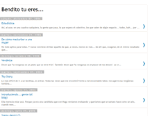 Tablet Screenshot of benditotueres.blogspot.com