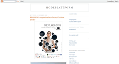 Desktop Screenshot of modeplattform.blogspot.com