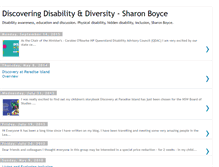 Tablet Screenshot of discoveringdisability.blogspot.com