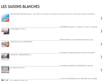 Tablet Screenshot of les-saisons-blanches.blogspot.com