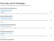 Tablet Screenshot of dailychallenges.blogspot.com