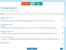 Tablet Screenshot of johnsfishingnetwork.blogspot.com