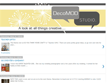 Tablet Screenshot of decomodstudio.blogspot.com