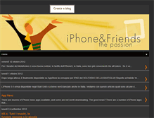 Tablet Screenshot of iphone-friends.blogspot.com