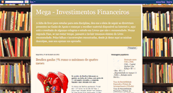 Desktop Screenshot of mega-investimentosfinanceiros.blogspot.com