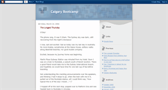 Desktop Screenshot of calgarybootcamp.blogspot.com