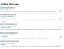 Tablet Screenshot of calgarybootcamp.blogspot.com