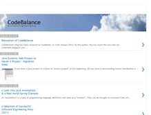 Tablet Screenshot of codebalance.blogspot.com