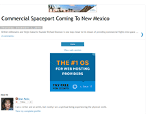 Tablet Screenshot of commercialspaceport.blogspot.com