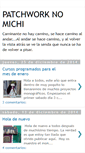 Mobile Screenshot of patchwork-no-michi.blogspot.com