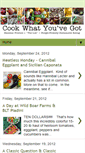 Mobile Screenshot of cookwhatyouvegot.blogspot.com