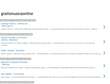 Tablet Screenshot of gratismusicaonline.blogspot.com
