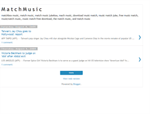 Tablet Screenshot of match-music.blogspot.com