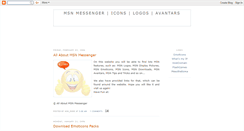 Desktop Screenshot of messenger-emoticons.blogspot.com