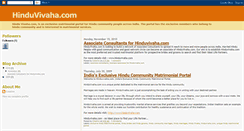 Desktop Screenshot of hinduvivahagoogle.blogspot.com