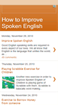 Mobile Screenshot of improve-english-spoken.blogspot.com