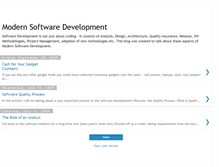 Tablet Screenshot of modernswdevelopment.blogspot.com