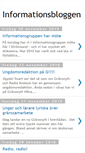 Mobile Screenshot of informationsbloggen.blogspot.com