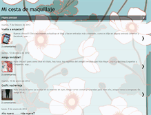 Tablet Screenshot of micestademaquillaje.blogspot.com