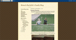 Desktop Screenshot of brianandrachelle.blogspot.com