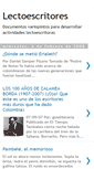 Mobile Screenshot of lectoescritores.blogspot.com