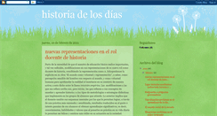 Desktop Screenshot of historiadelosdas.blogspot.com