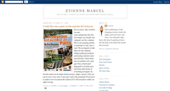 Desktop Screenshot of etiennemarcel.blogspot.com