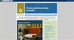 Desktop Screenshot of giroletrasbalaovermelho.blogspot.com