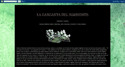 Desktop Screenshot of lagargantadelsimbionte.blogspot.com