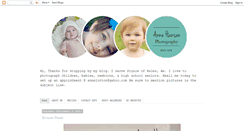 Desktop Screenshot of annehansenphotography.blogspot.com