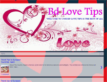 Tablet Screenshot of lovetipsbd.blogspot.com