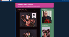 Desktop Screenshot of lombardbears.blogspot.com