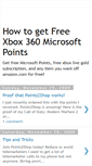 Mobile Screenshot of freexblmicrosoftpoints.blogspot.com