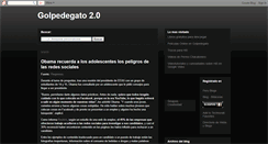 Desktop Screenshot of golpedegato20.blogspot.com