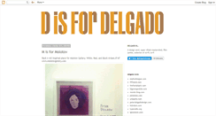 Desktop Screenshot of disfordelgado.blogspot.com