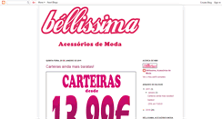 Desktop Screenshot of bellissimaacessoriosmoda.blogspot.com
