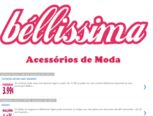 Tablet Screenshot of bellissimaacessoriosmoda.blogspot.com