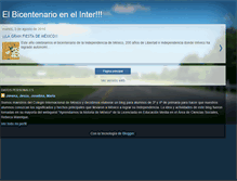 Tablet Screenshot of bicentenariointer.blogspot.com