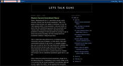 Desktop Screenshot of letstalkguns.blogspot.com